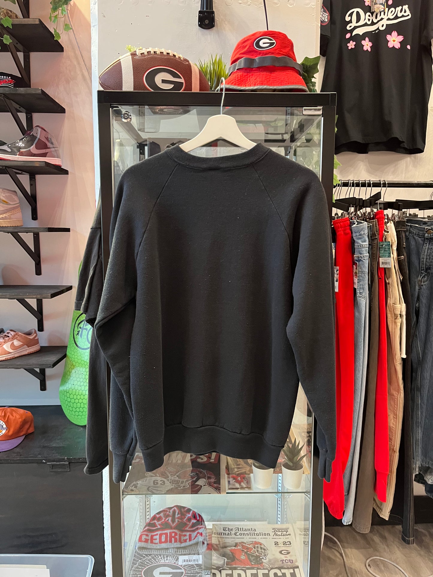 Vintage UGA Black/Pink Crewneck (L)