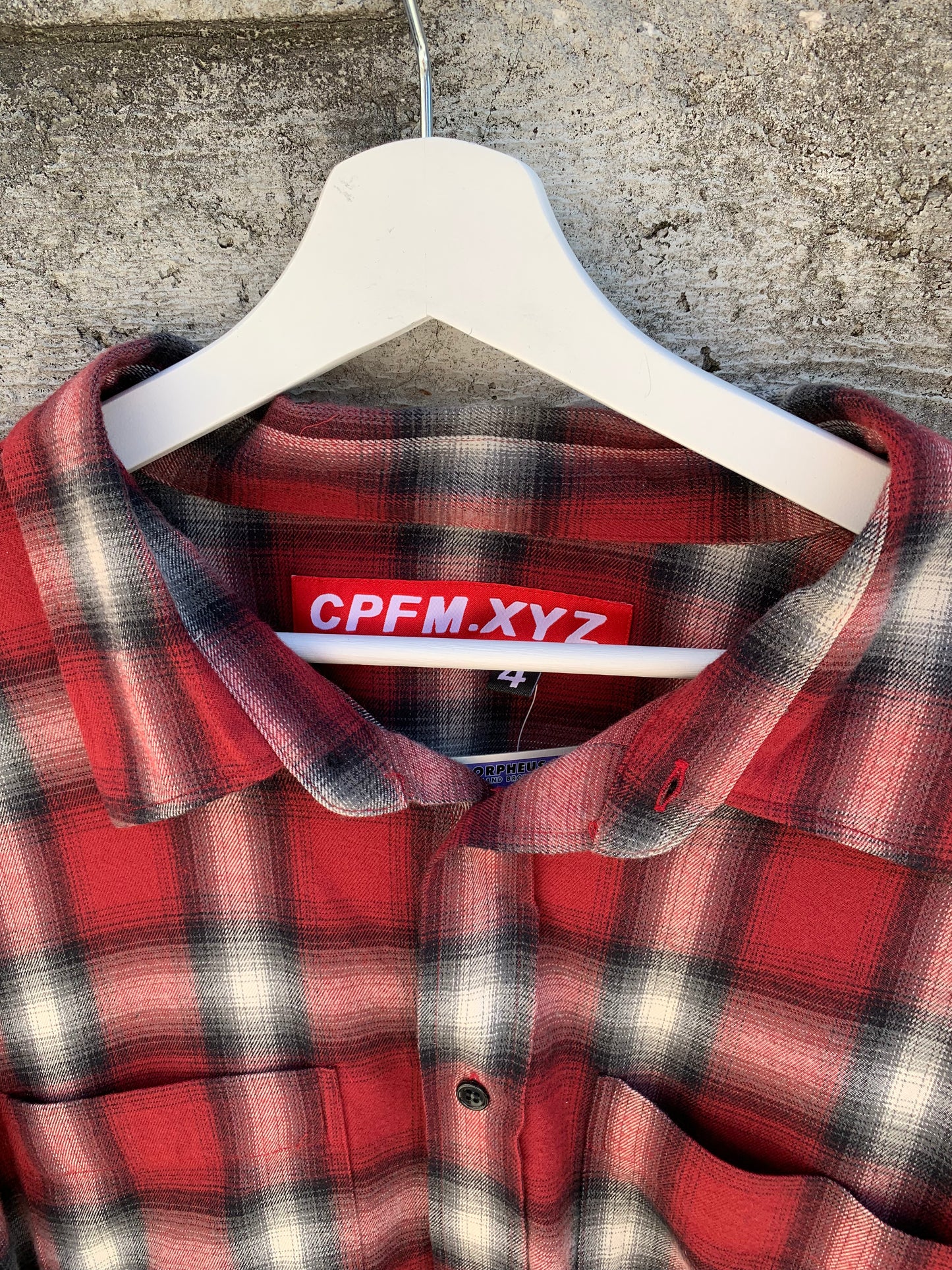 CPFM Smiley Flannel (XL) Lightly Worn