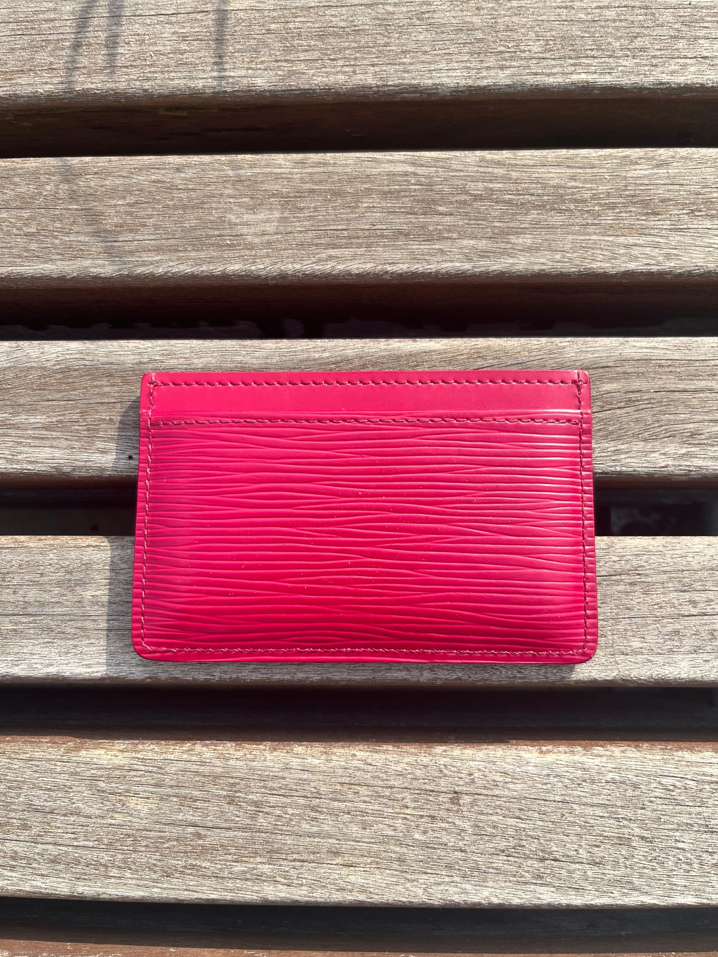 LV Epi Leather Card Holder