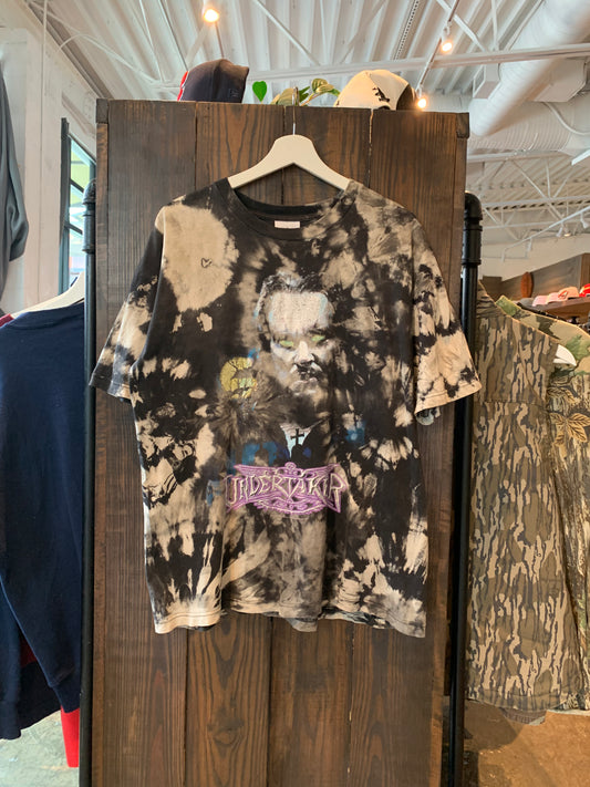 Vtg Undertaker Dye Tee (L) Worn