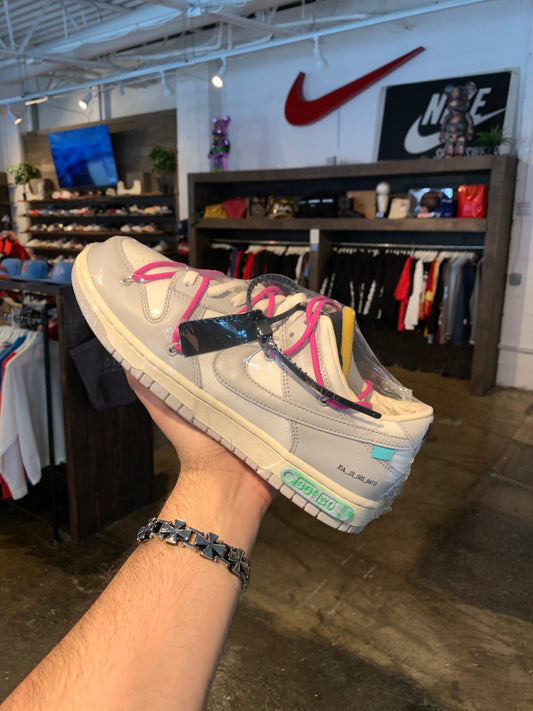OW Dunk Low Lot 30 (10.5) DS