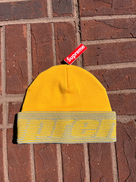 Supreme Yellow Beanie