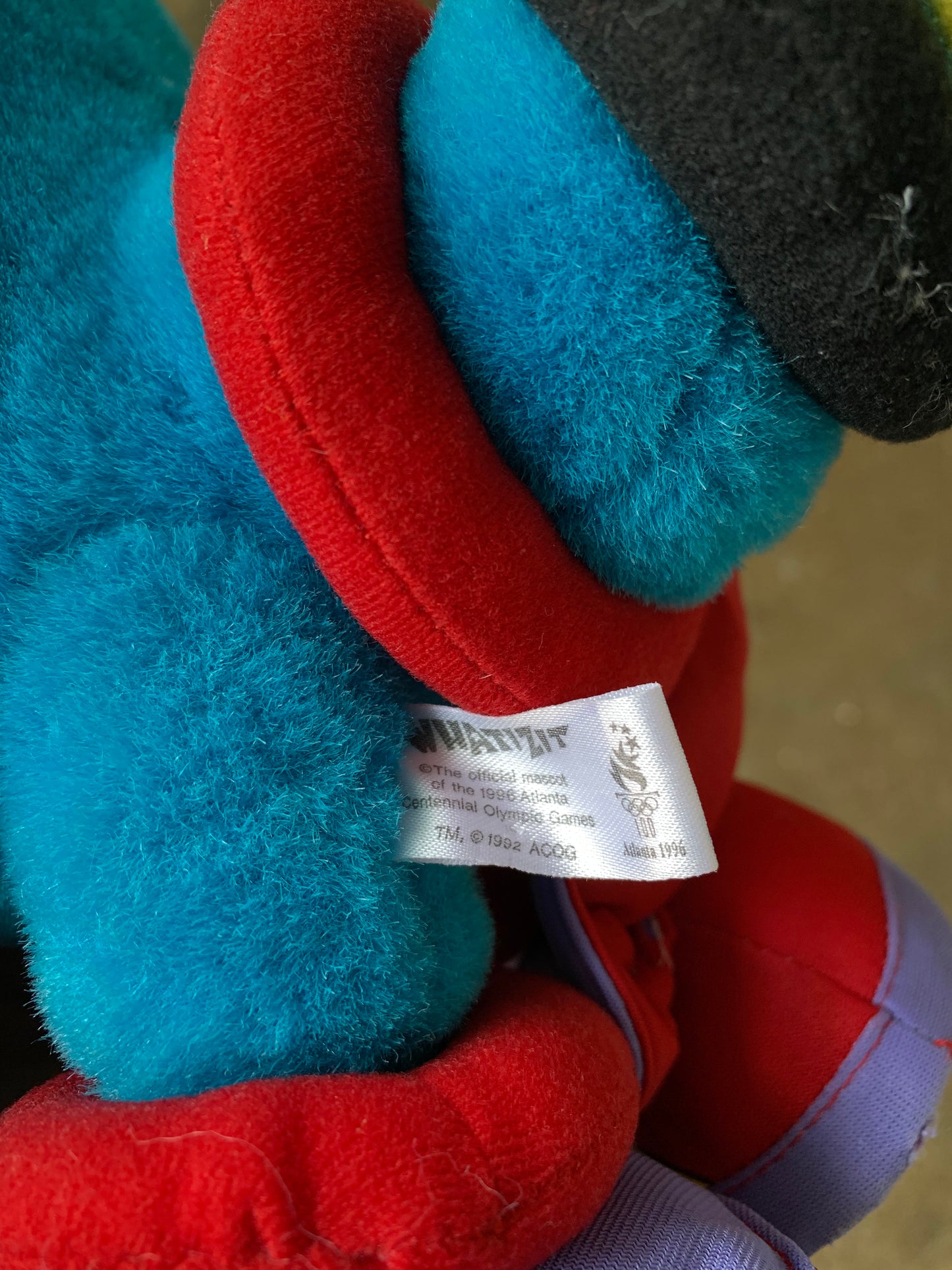 1996 Olympics Izzy Plush