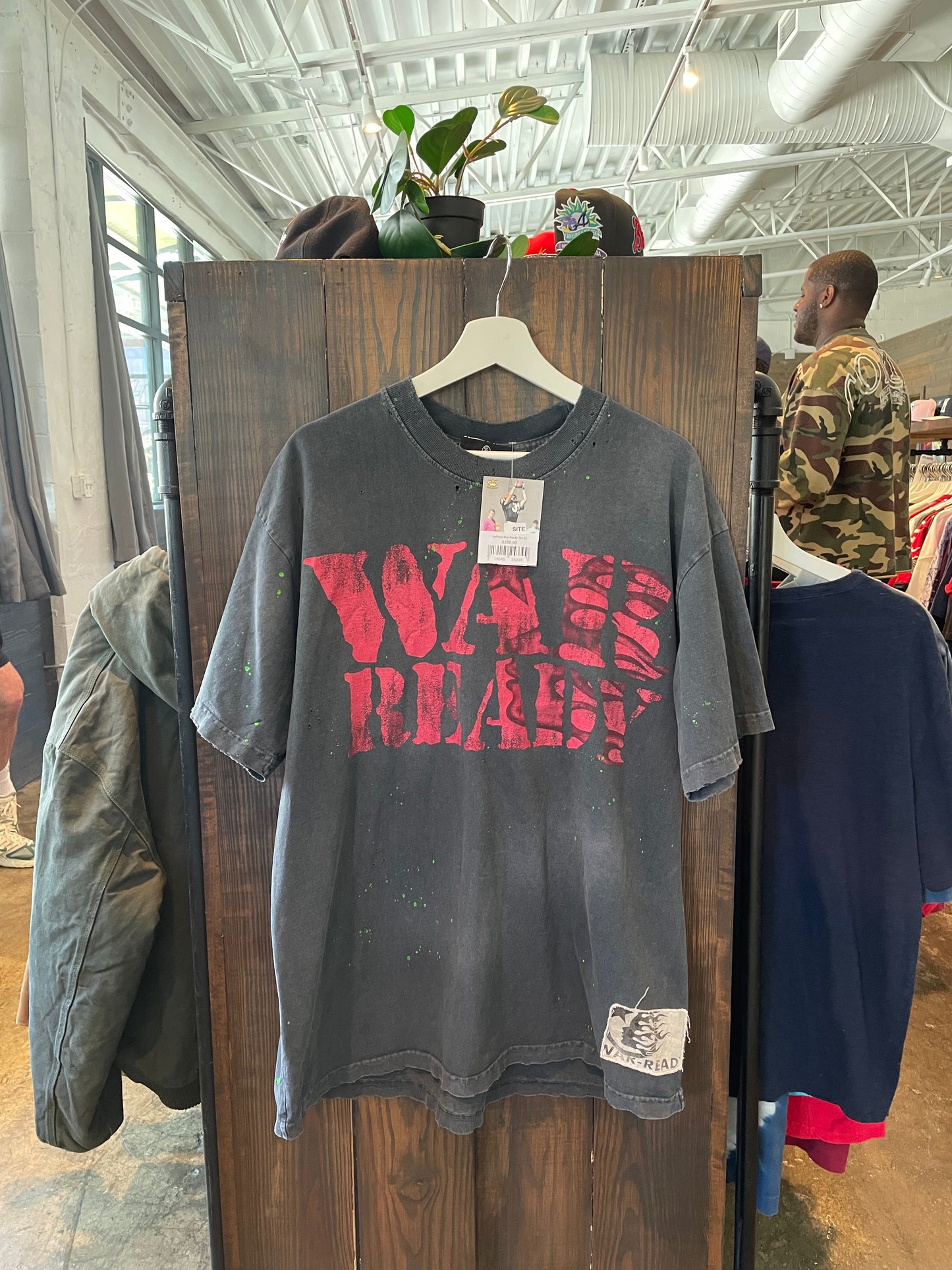 Hellstar War Ready Tee (L) Worn
