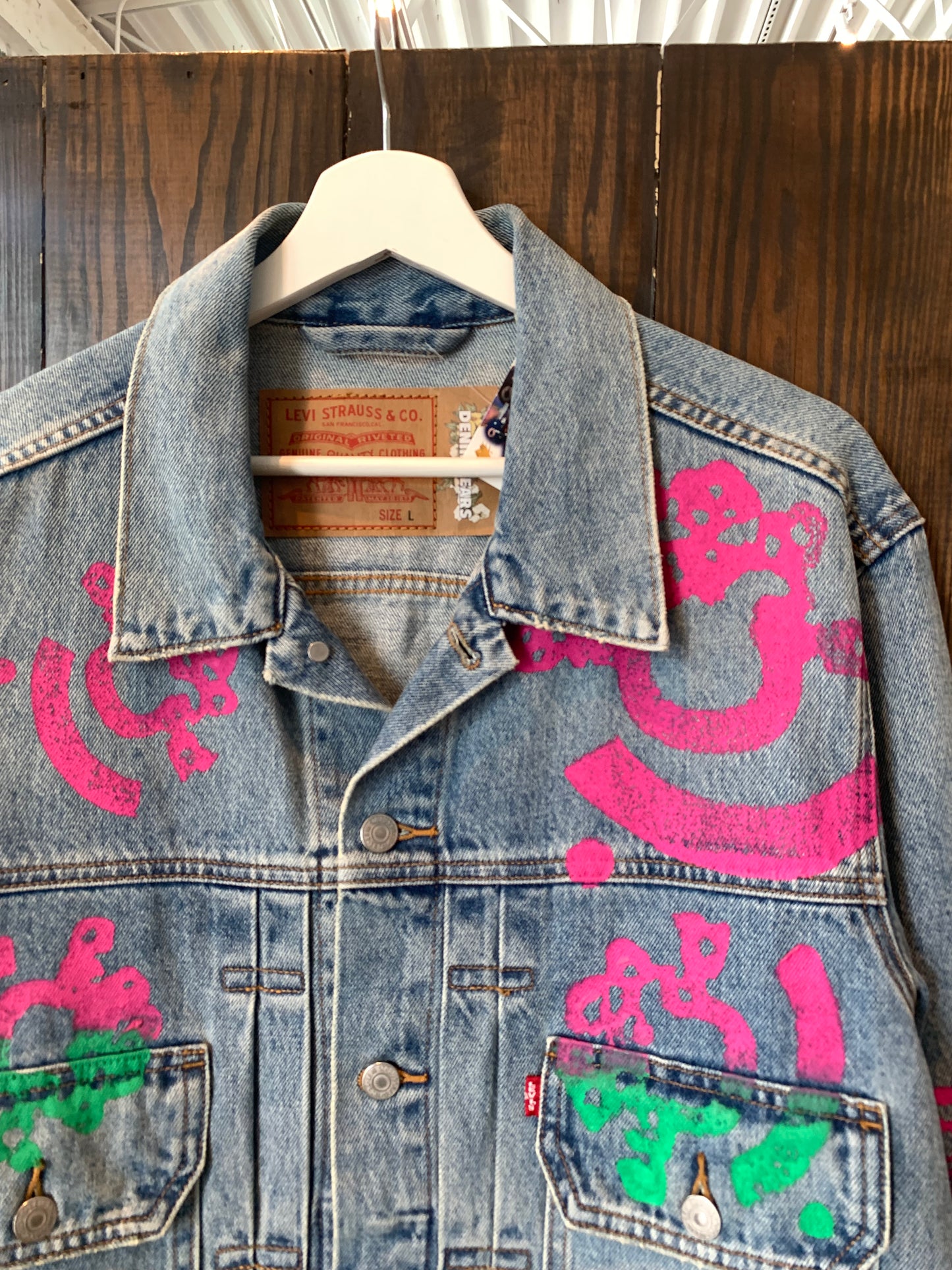 Denim Tears Bstroy Levi’s Jacket (XXL) Lightly Worn