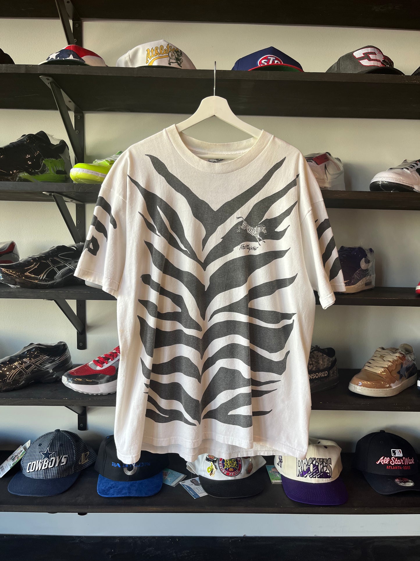 Vintage Ted Nugent Zebra Tee (XL)