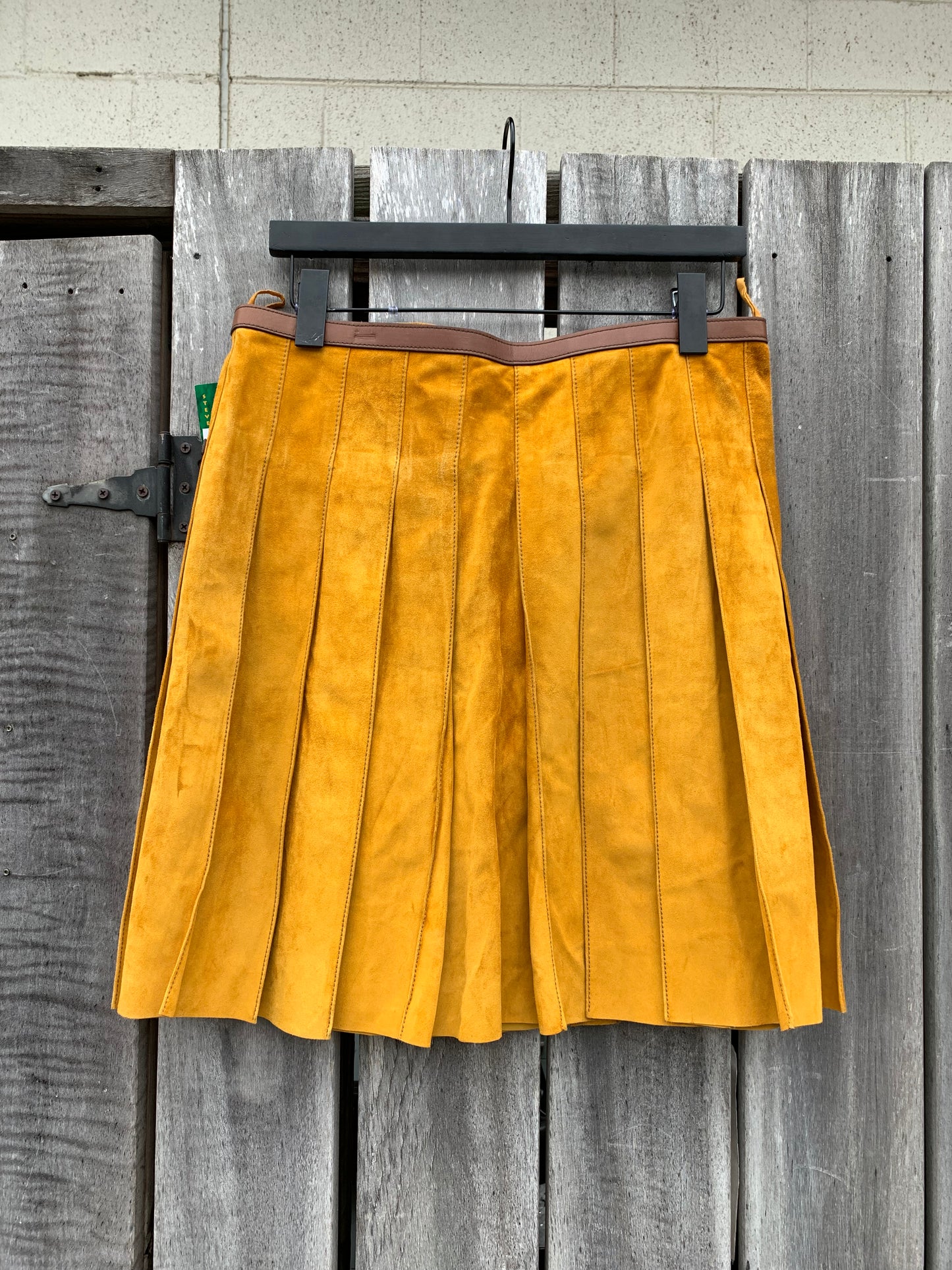 Prada Suede Skirt (44) Lightly Worn