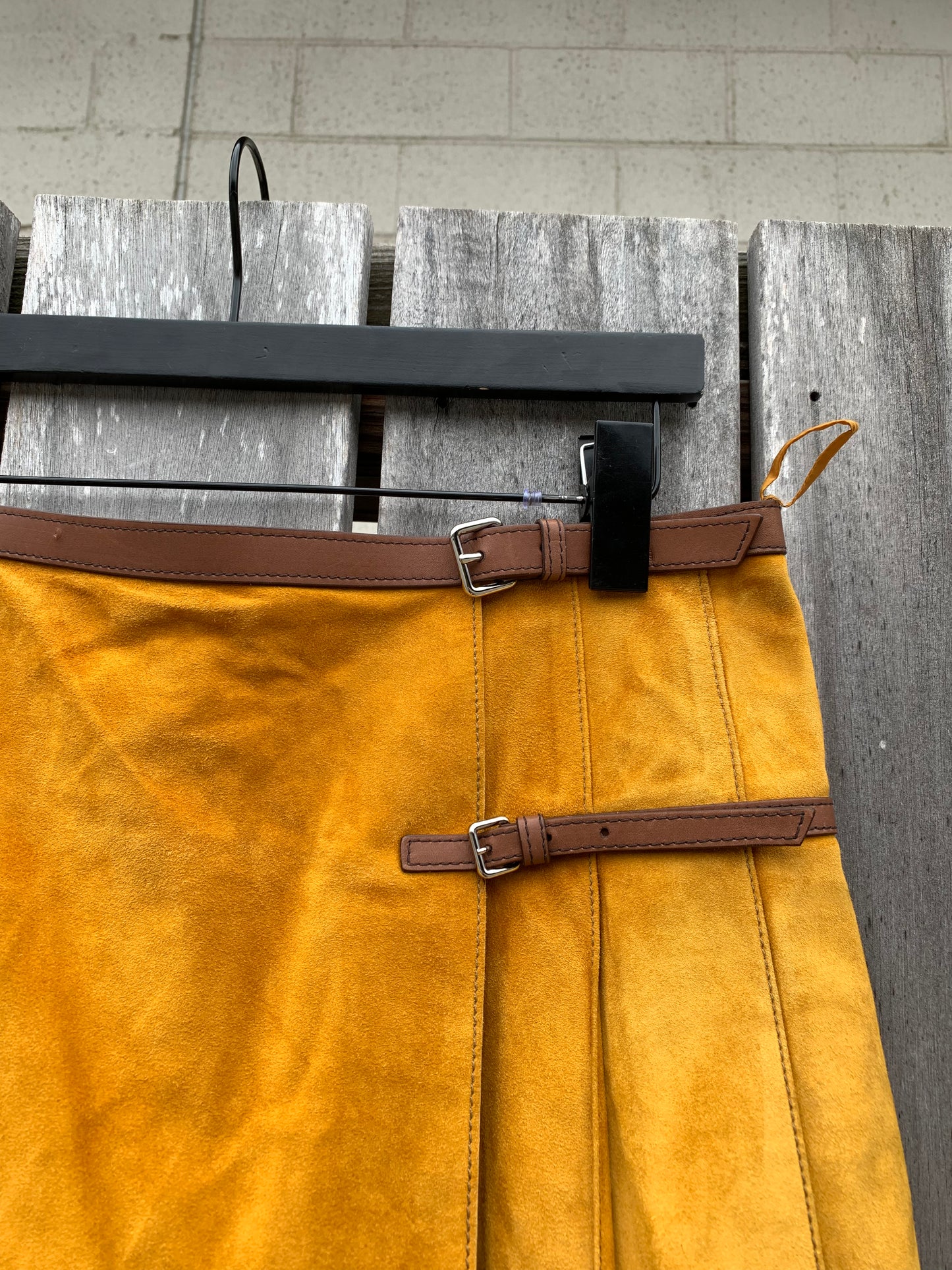 Prada Suede Skirt (44) Lightly Worn