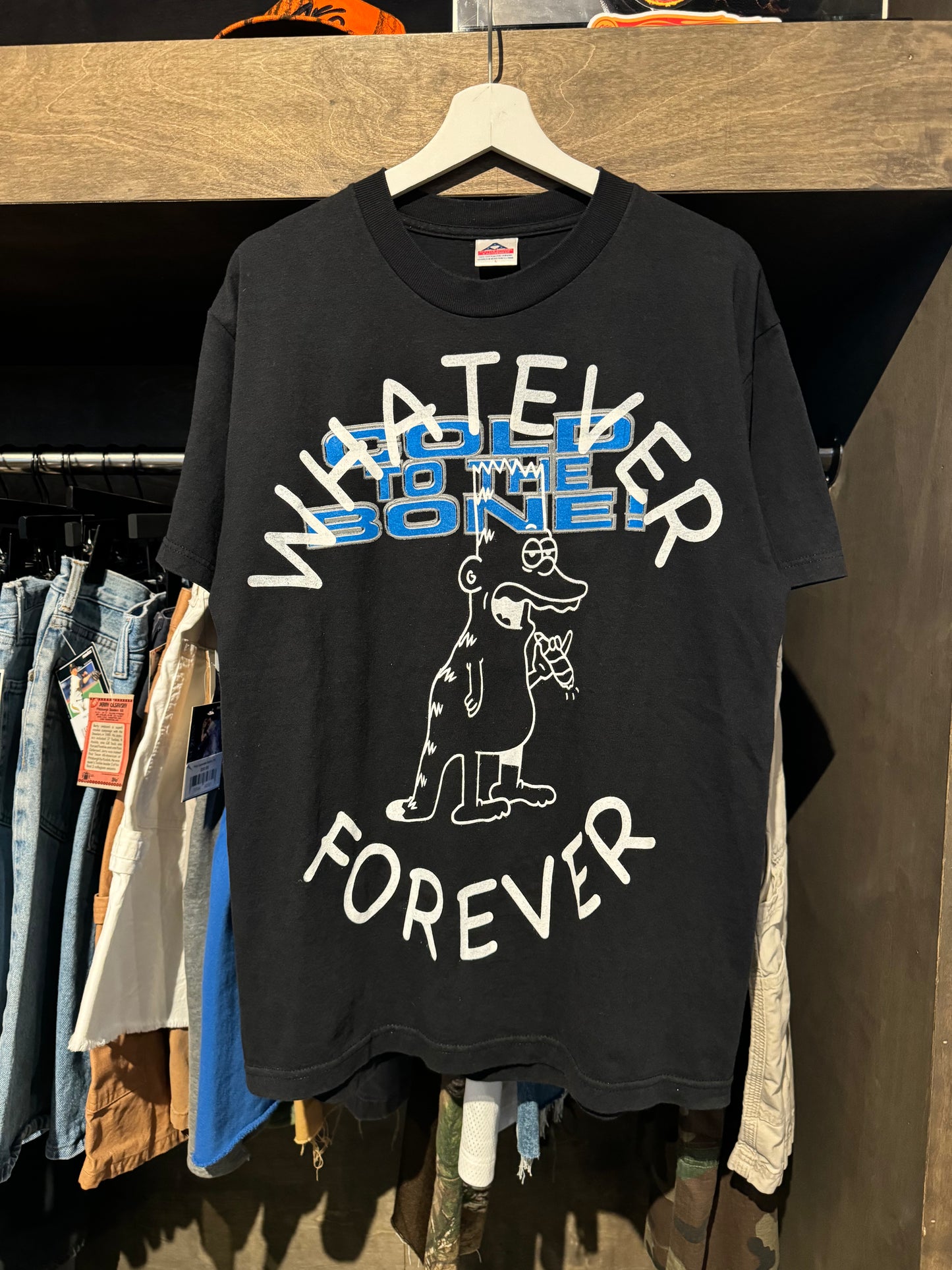 Vtg stone cold x whatever forever tee (L)