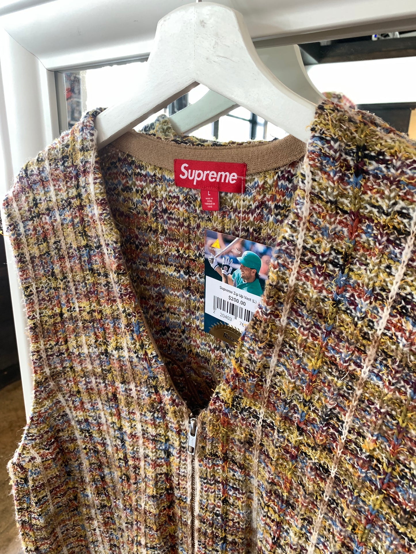 Supreme Zip Vest (L) Worn
