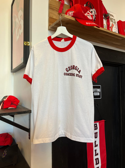 Vintage UGA Coaching Staff Tee (L)