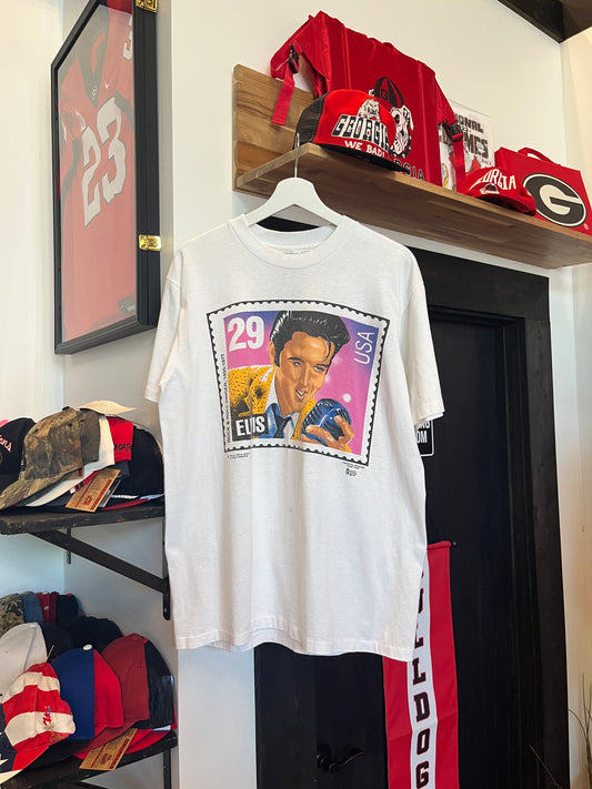 Vintage Elvis Stamp Tee (L)