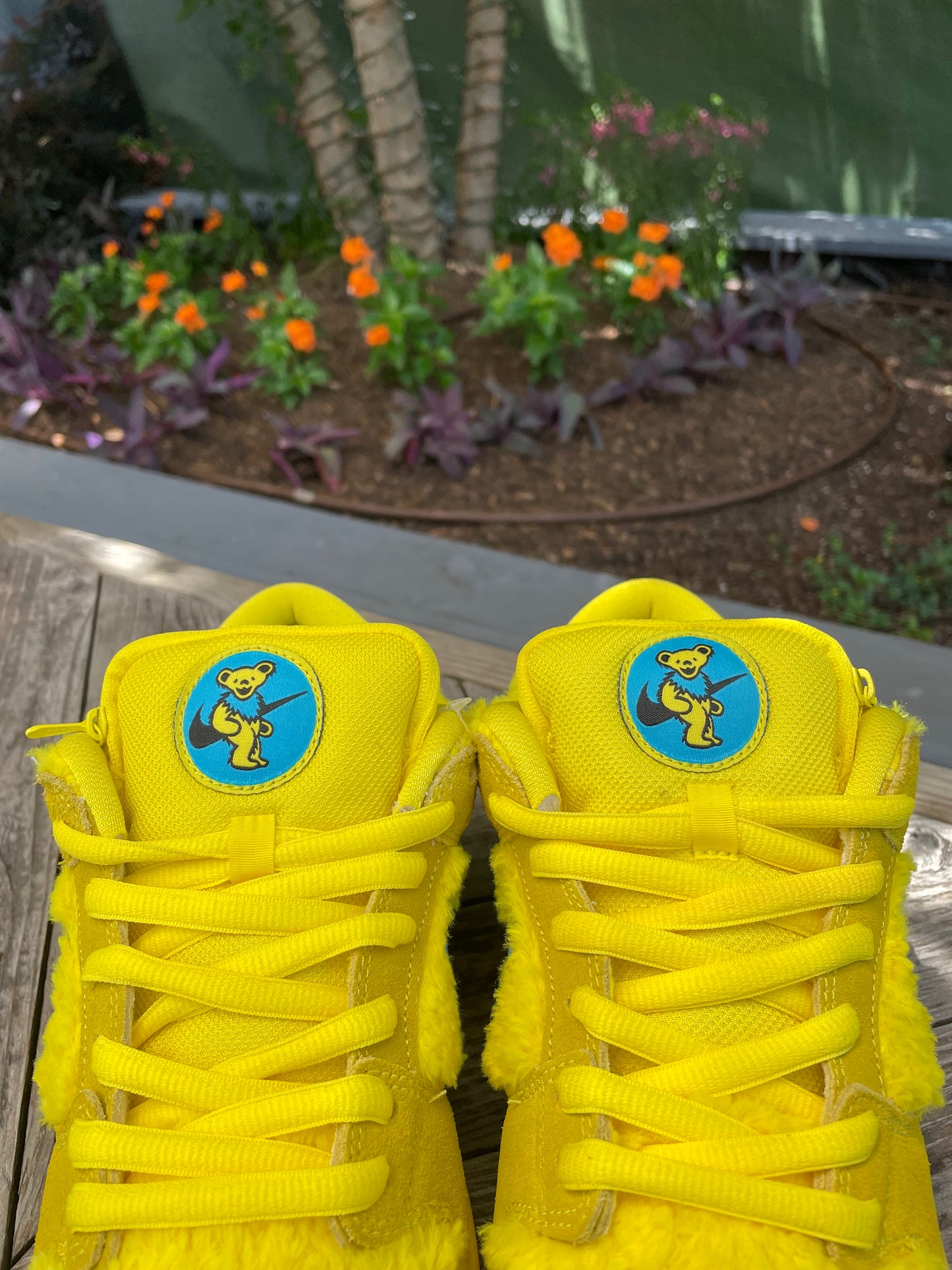 Nike SB Dunk Low Grateful Dead Yellow Bear (9.5) Brand New No Box
