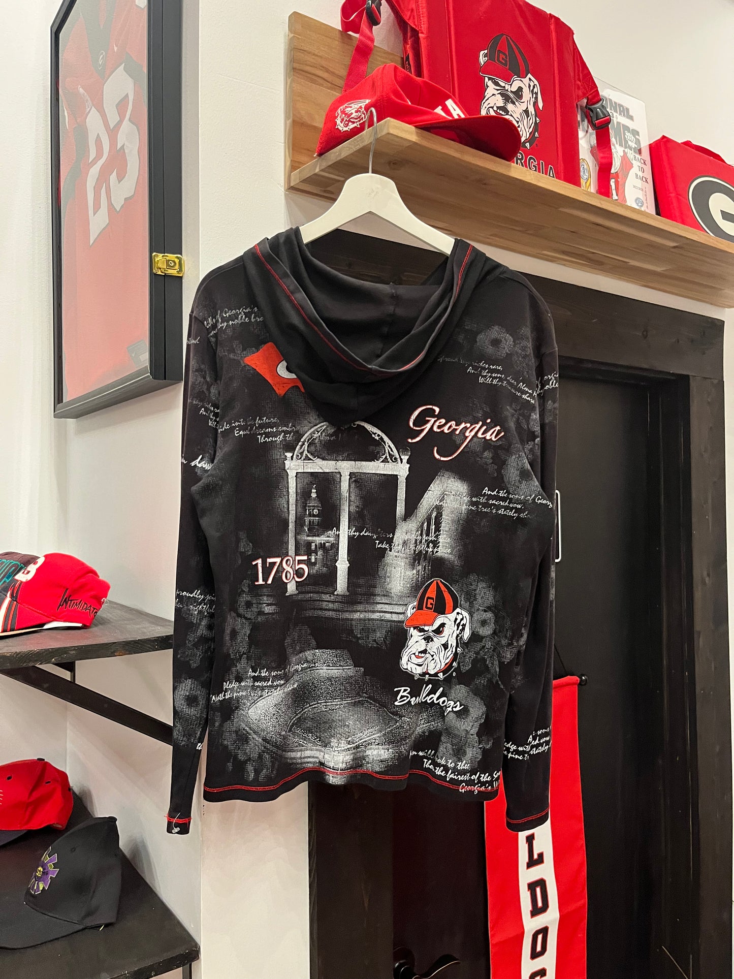 Y2K UGA Women’s AOP Hoodie (XL)