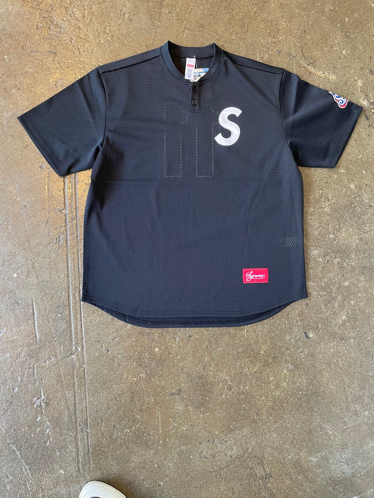 Supreme baseball jersey (L) Brand New