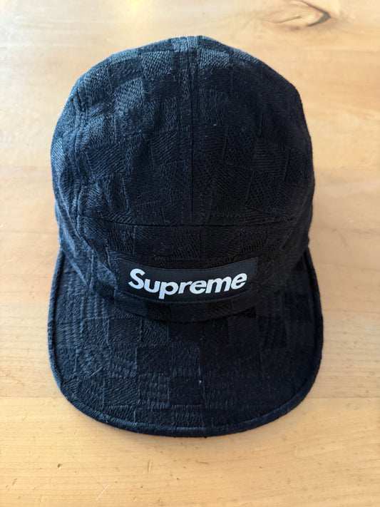 Supreme Checker Board Camp Hat