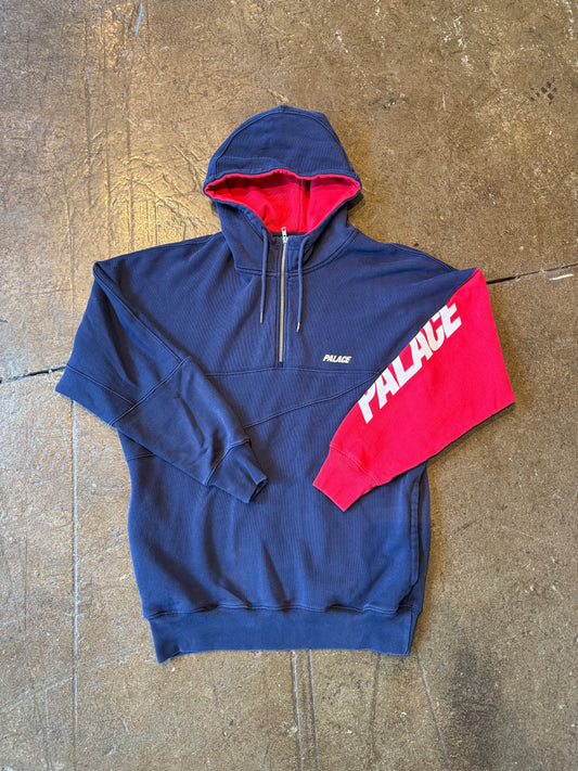 Palace Fleece Anorak Hoodie (L)