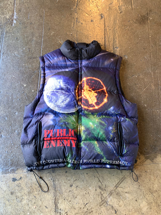 Supreme Undercover PE Puffer Vest (L) Worn