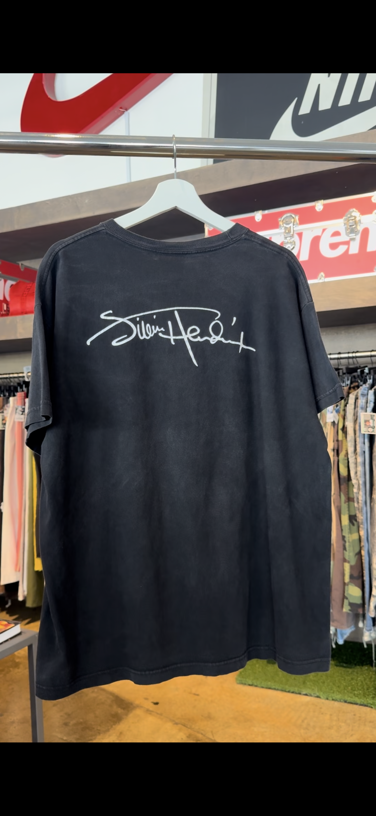 Vtg Jimi Hendrix Band Tee XL