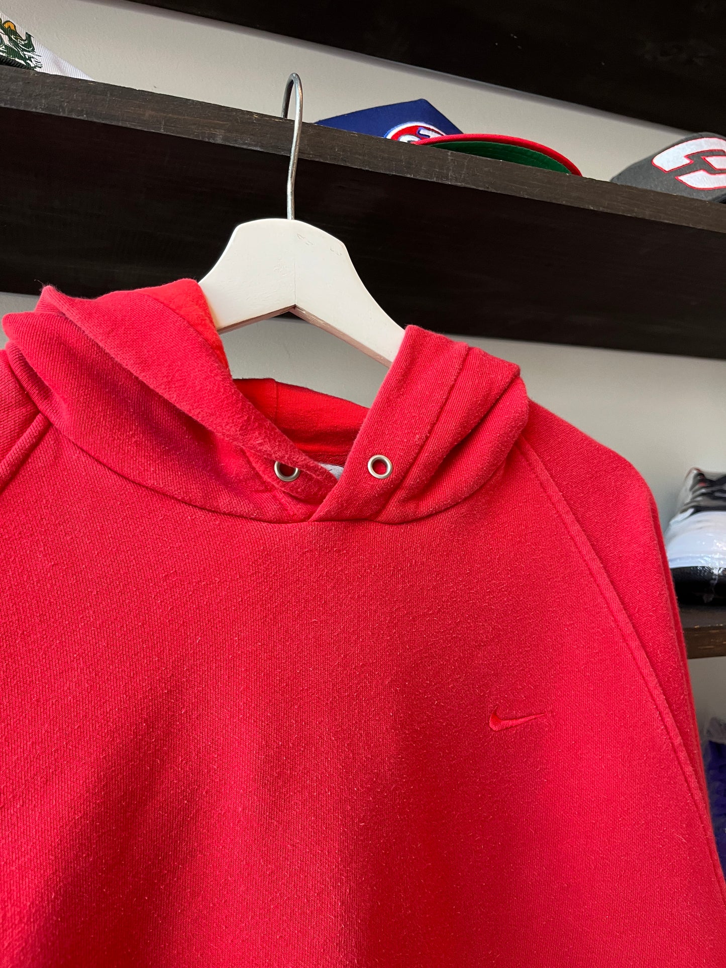 Vintage Nike Tonal Swoosh Hoodie (L)