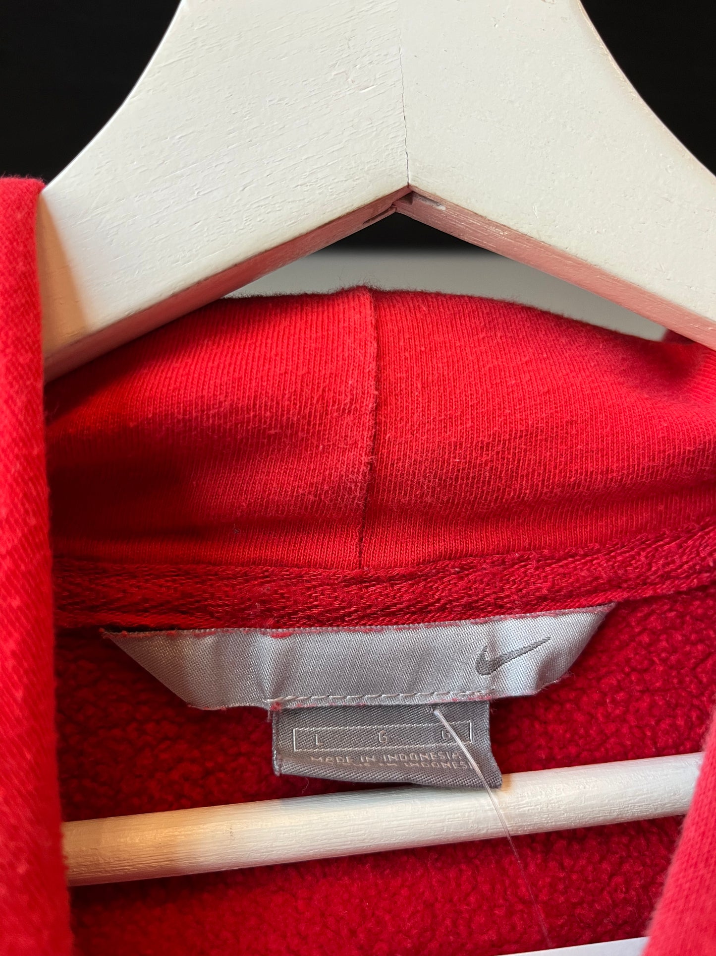 Vintage Nike Tonal Swoosh Hoodie (L)