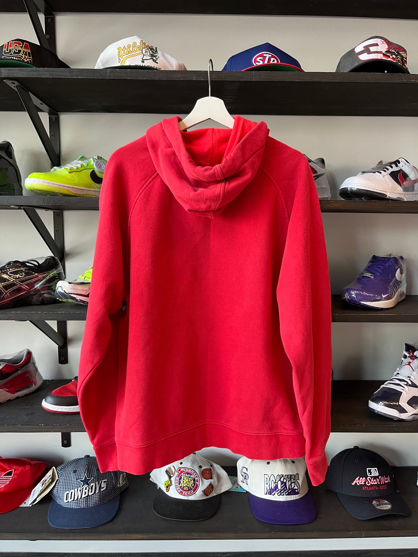 Vintage Nike Tonal Swoosh Hoodie (L)