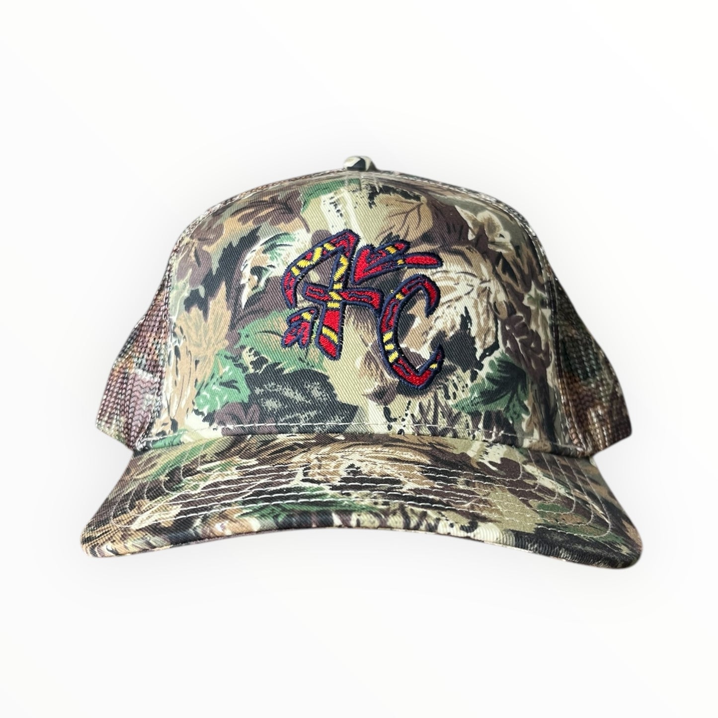 FC Braves Camo Trucker Hat