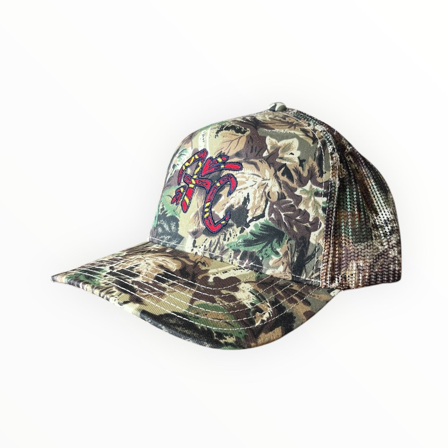 FC Braves Camo Trucker Hat