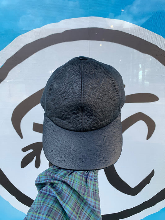 Louis Vuitton Leather Monogram Hat