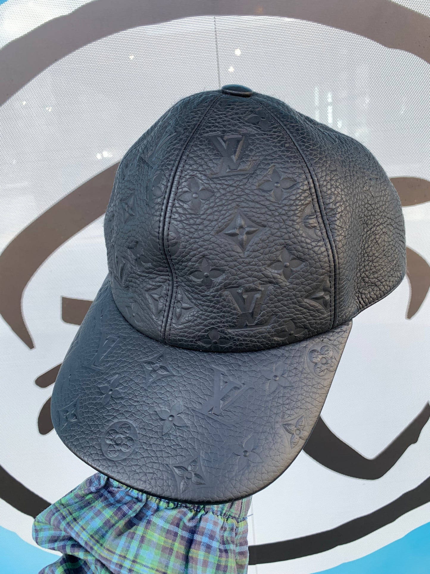 Louis Vuitton Leather Monogram Hat