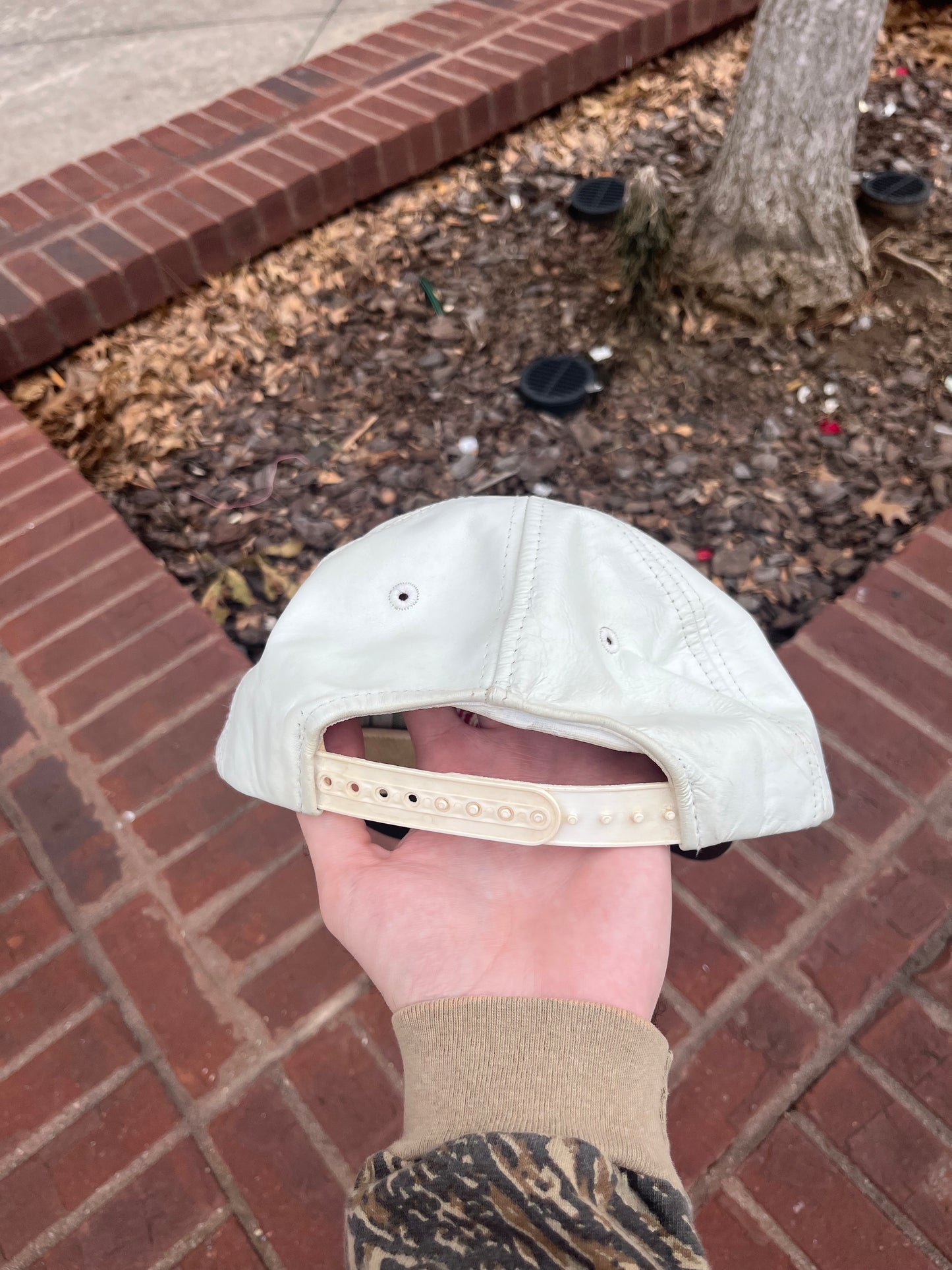 Vintage 49ers Leather Snapback