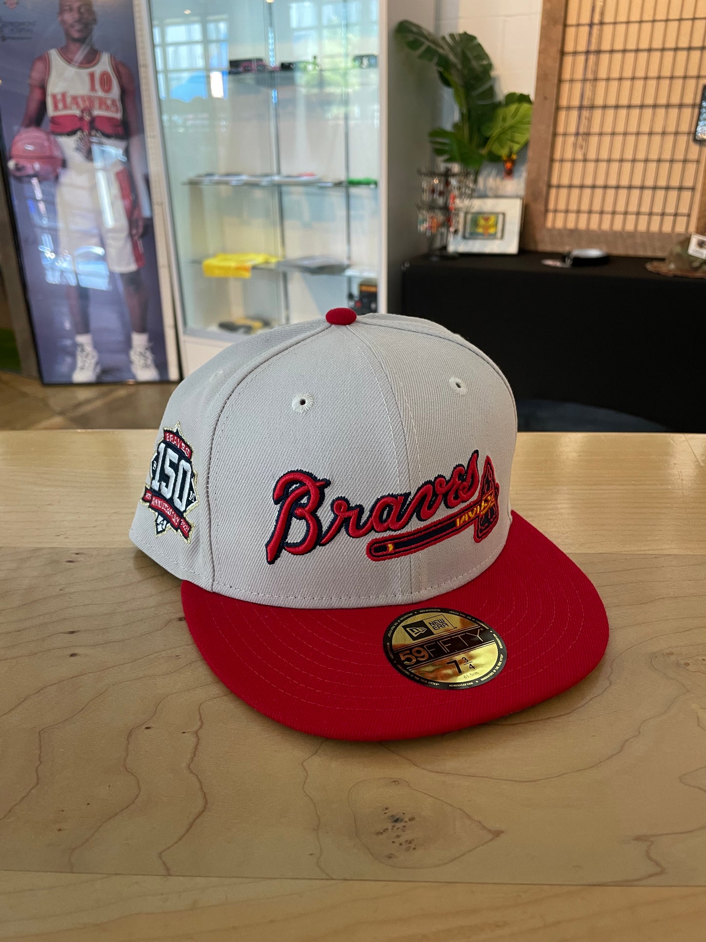 New Era Fitted Atlanta Braves (7 3/4)