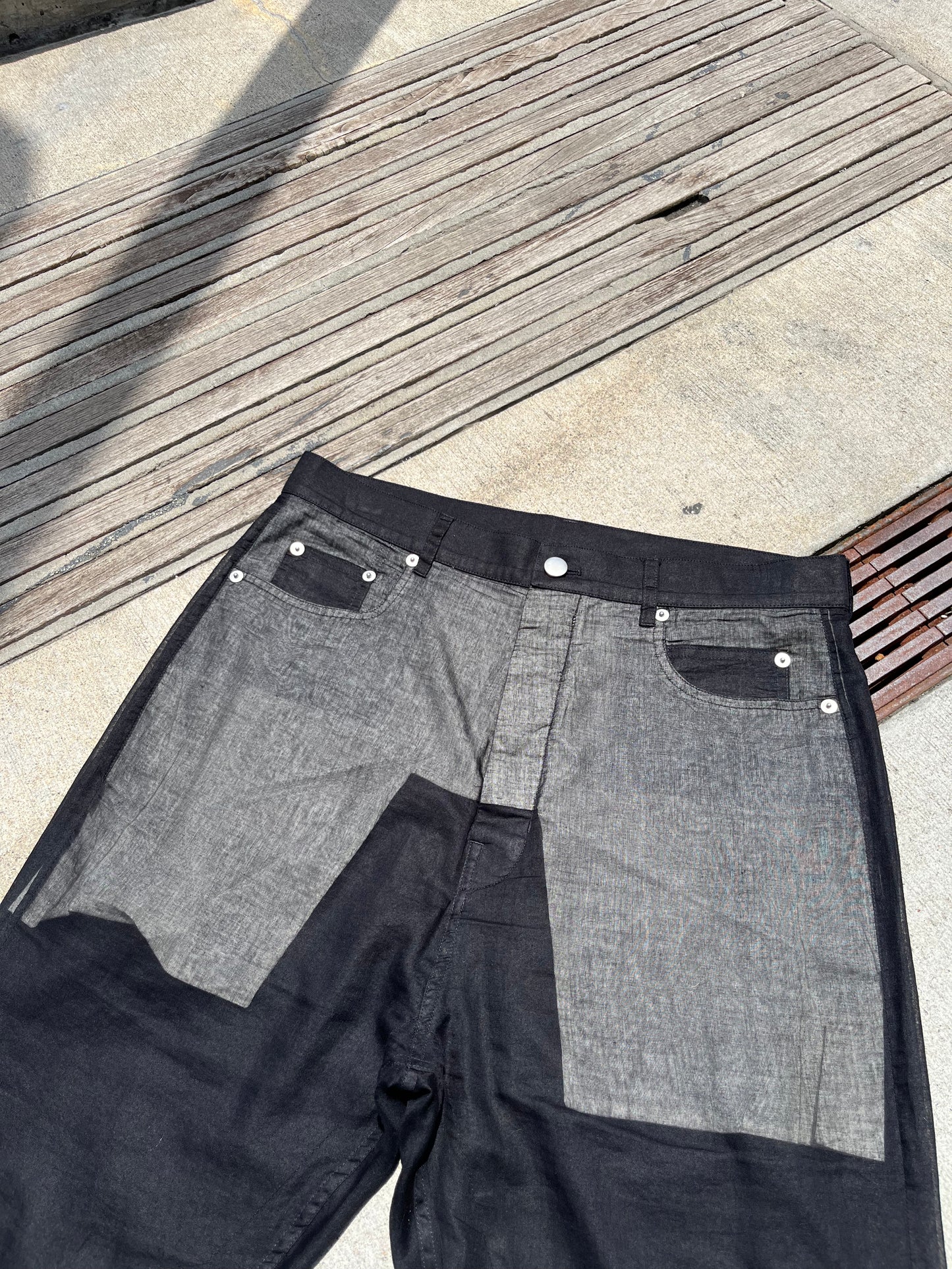 Rick Owens Bolan Flared Bootcut Pants (32)