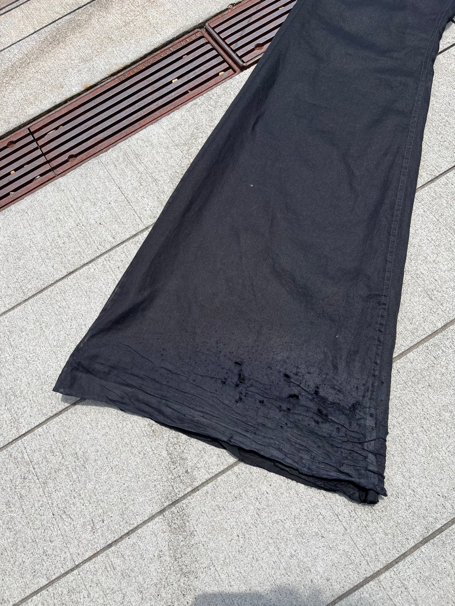 Rick Owens Bolan Flared Bootcut Pants (32)