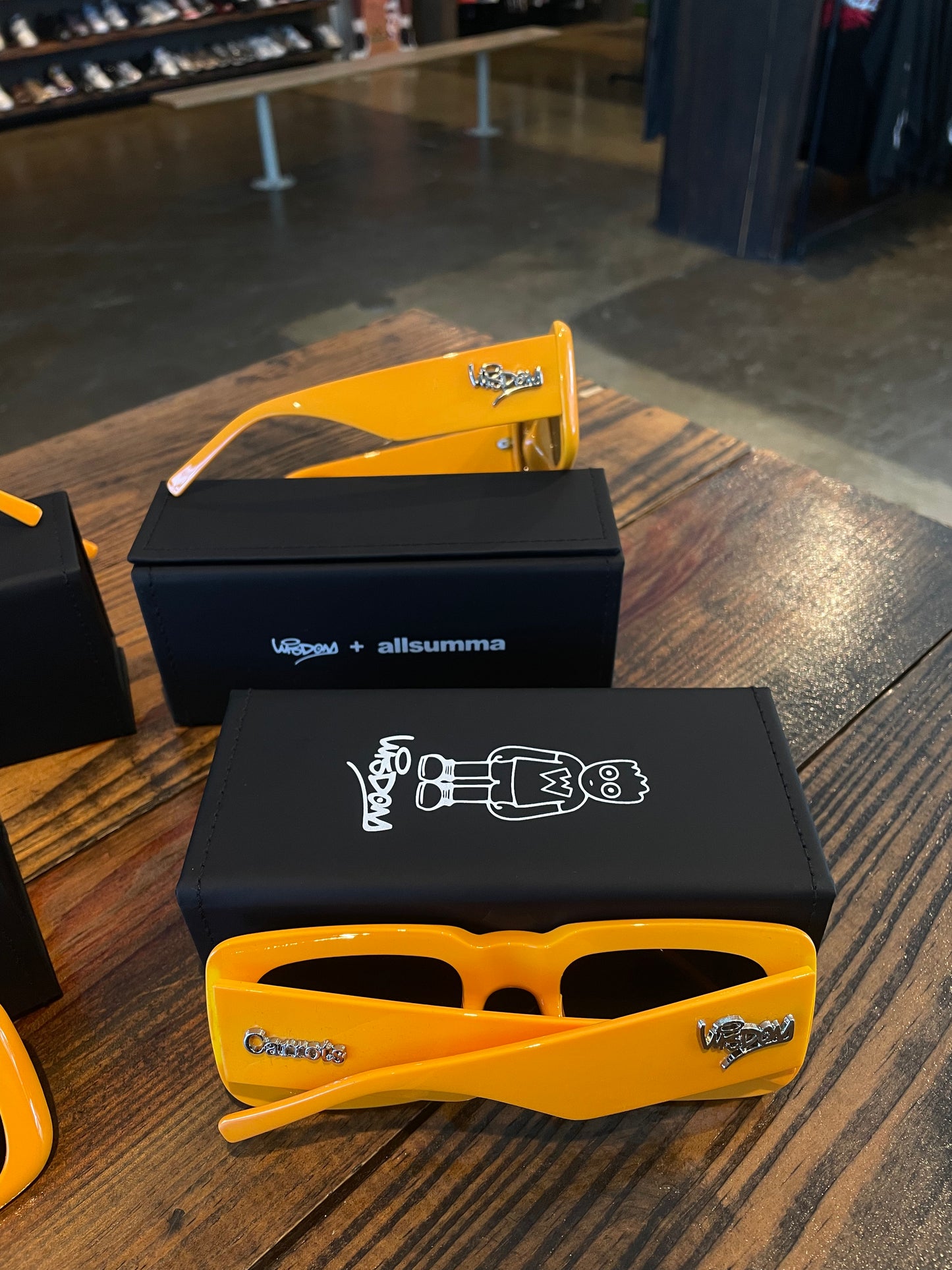 Wisdom X Anwar Carrots “Makes Yellow” Frames