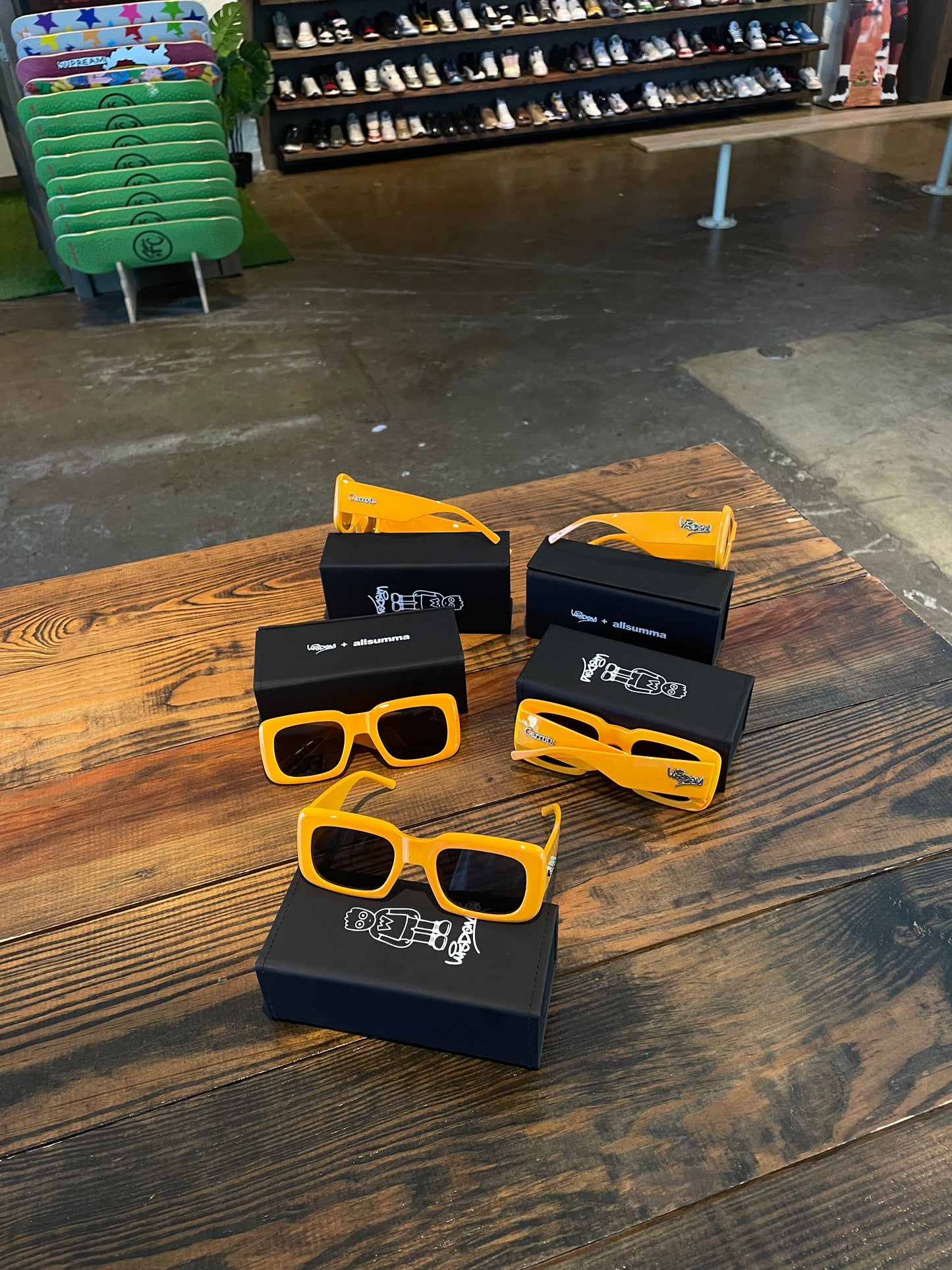 Wisdom X Anwar Carrots “Makes Yellow” Frames