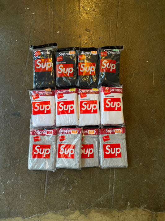 Supreme Hanes Boxer Packs