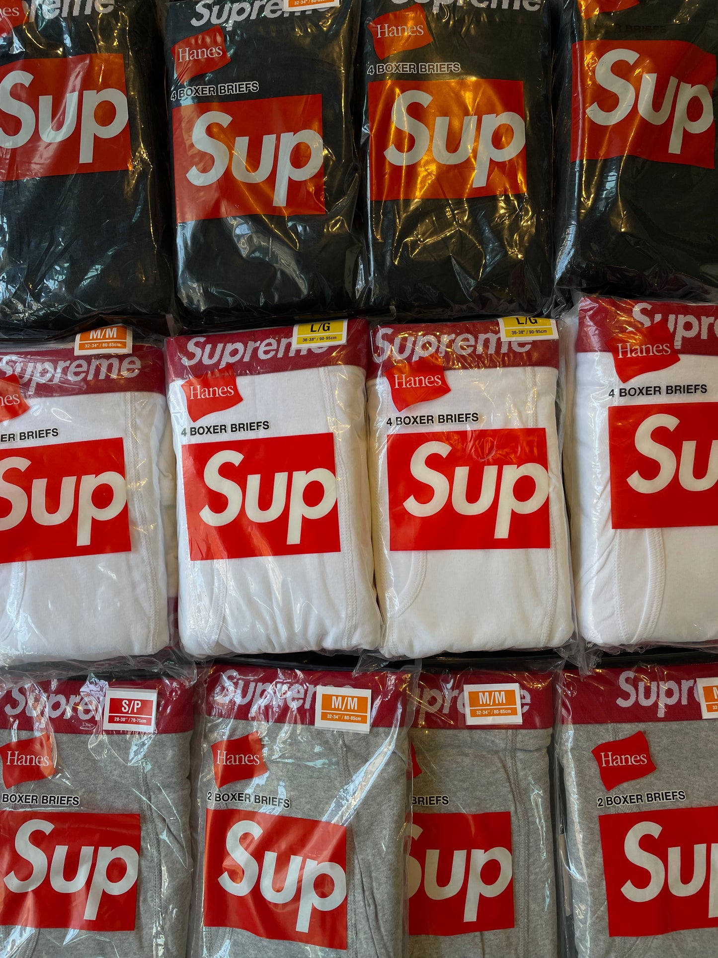 Supreme Hanes Boxer Packs