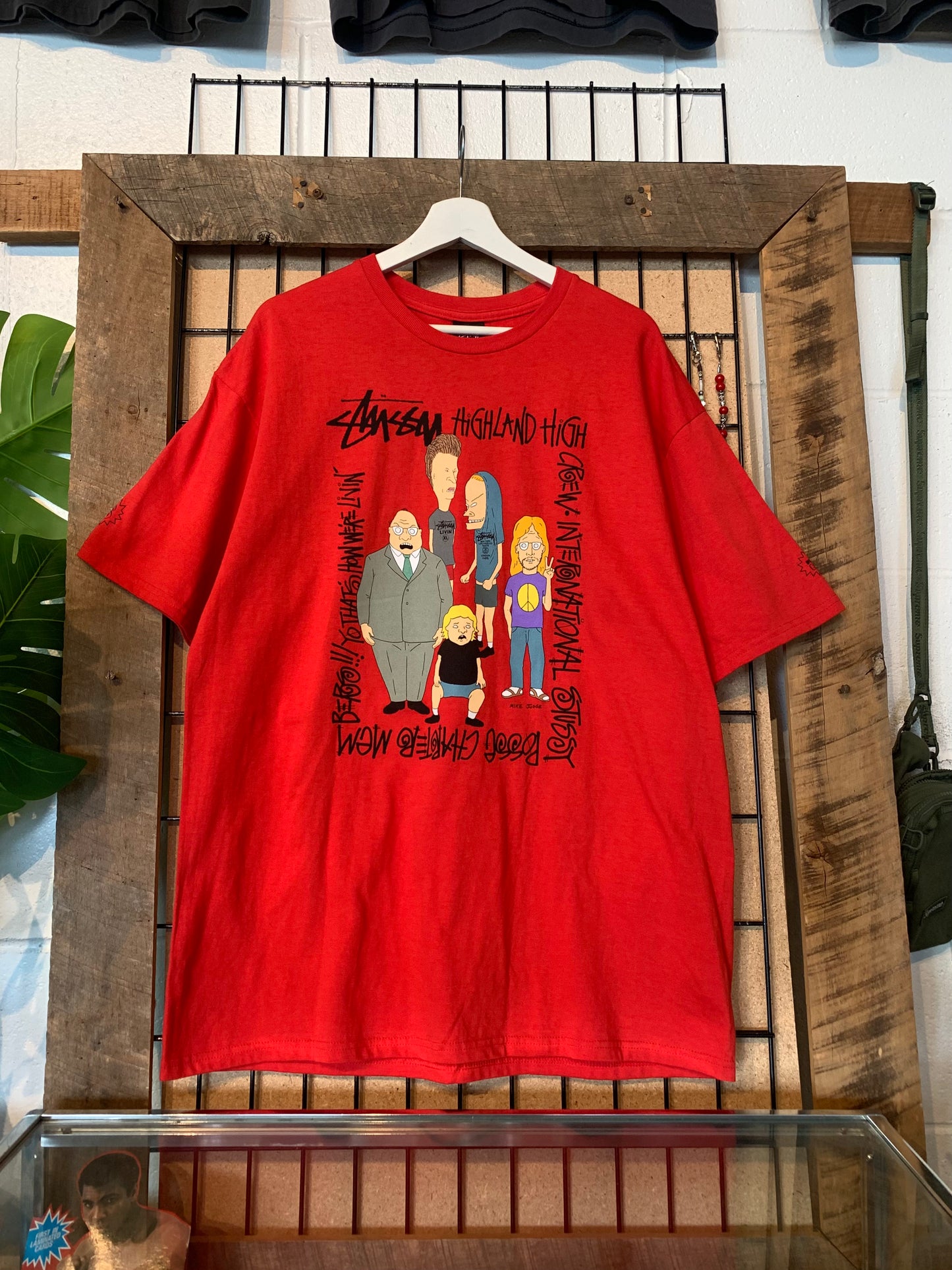 Stussy Beavis & Butthead Tee (XL) New