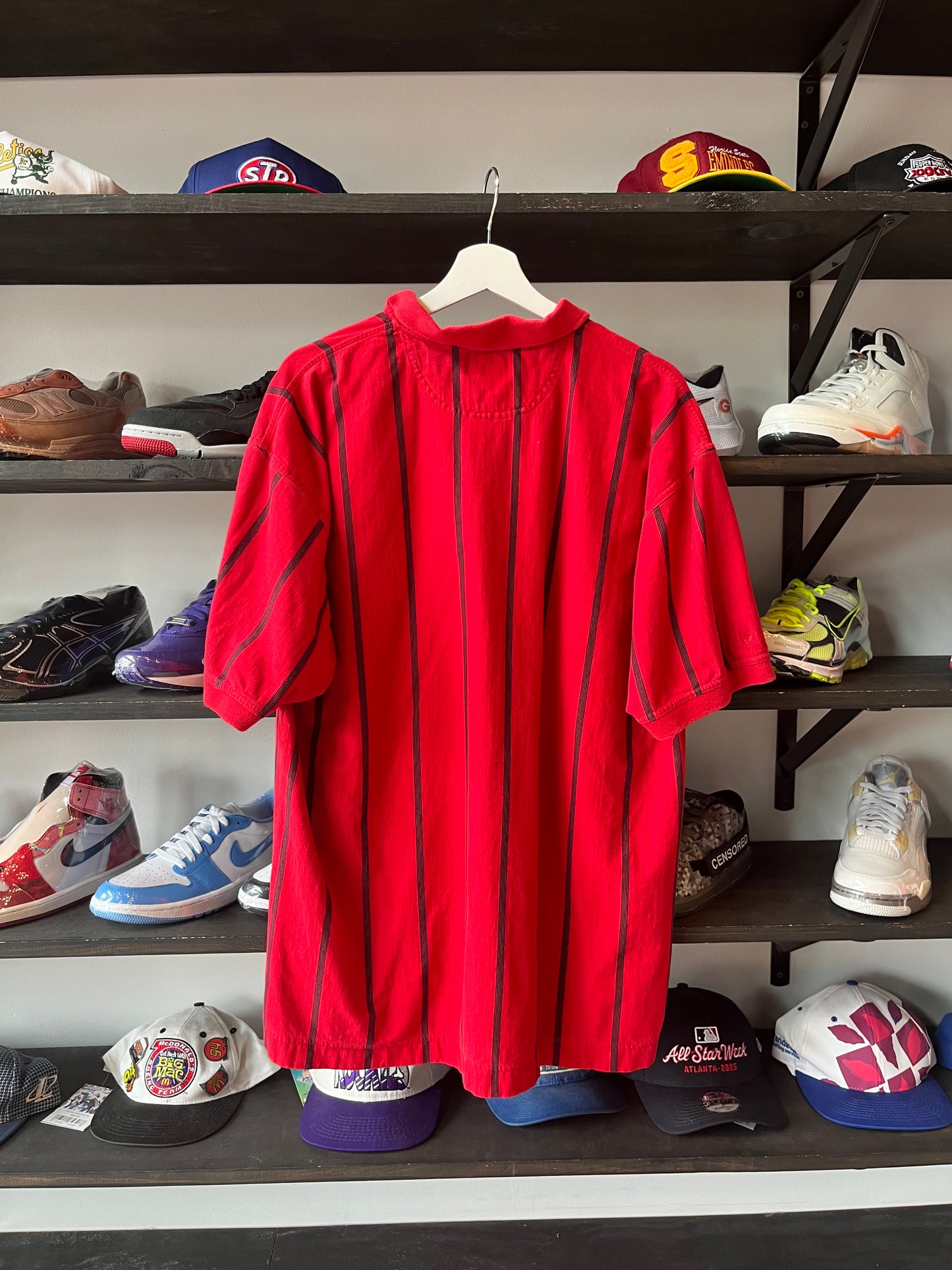 Vintage UGA Striped Polo (XXL)