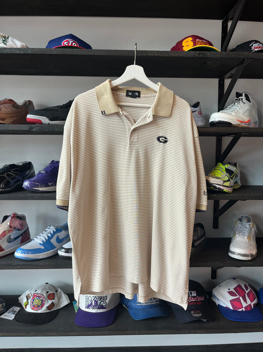 Vintage UGA Striped Polo (XL)