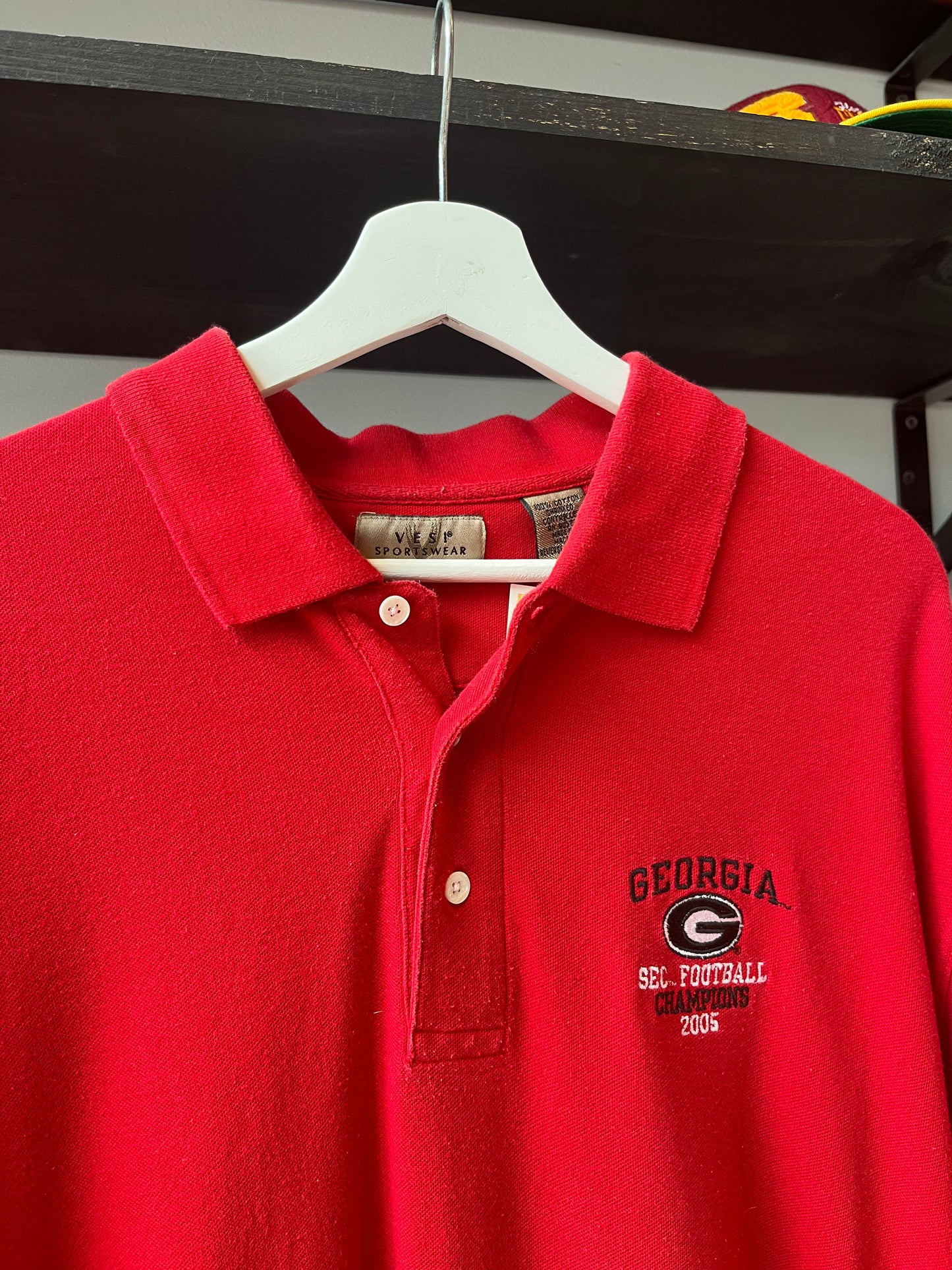 Vintage UGA 05 SEC Champs Polo (XL)