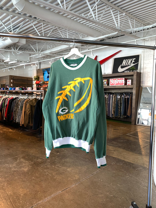 Vtg Green Crewneck (L)