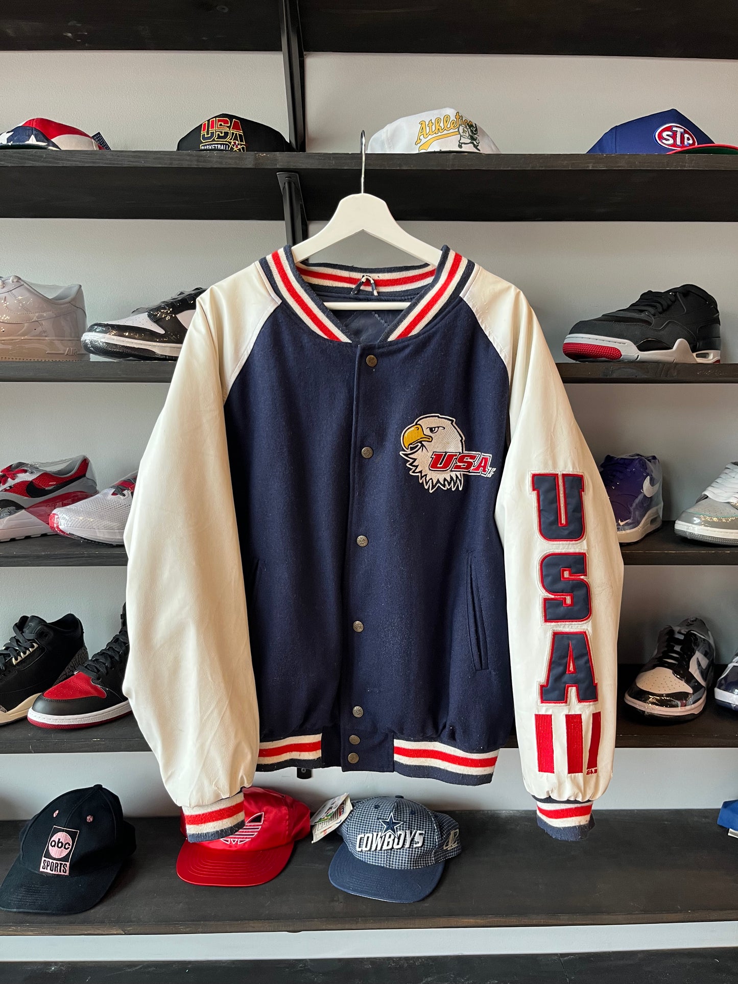 Vintage UGA Varsity Jacket (M)