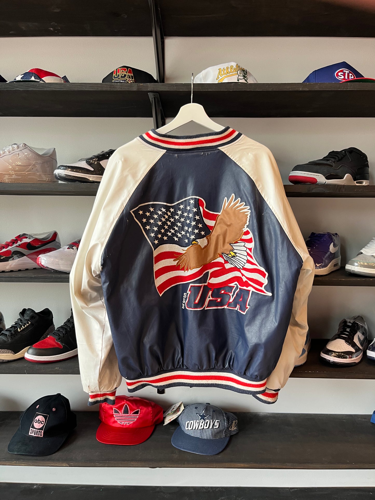 Vintage UGA Varsity Jacket (M)