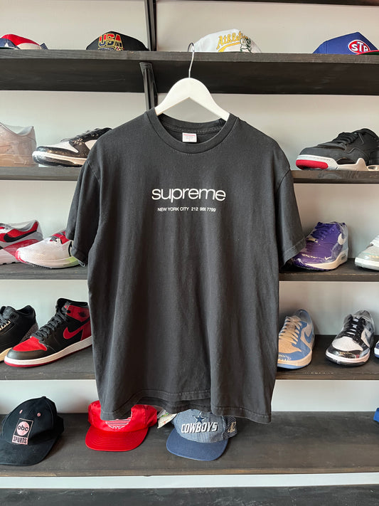 Supreme New York Logo Tee (L)