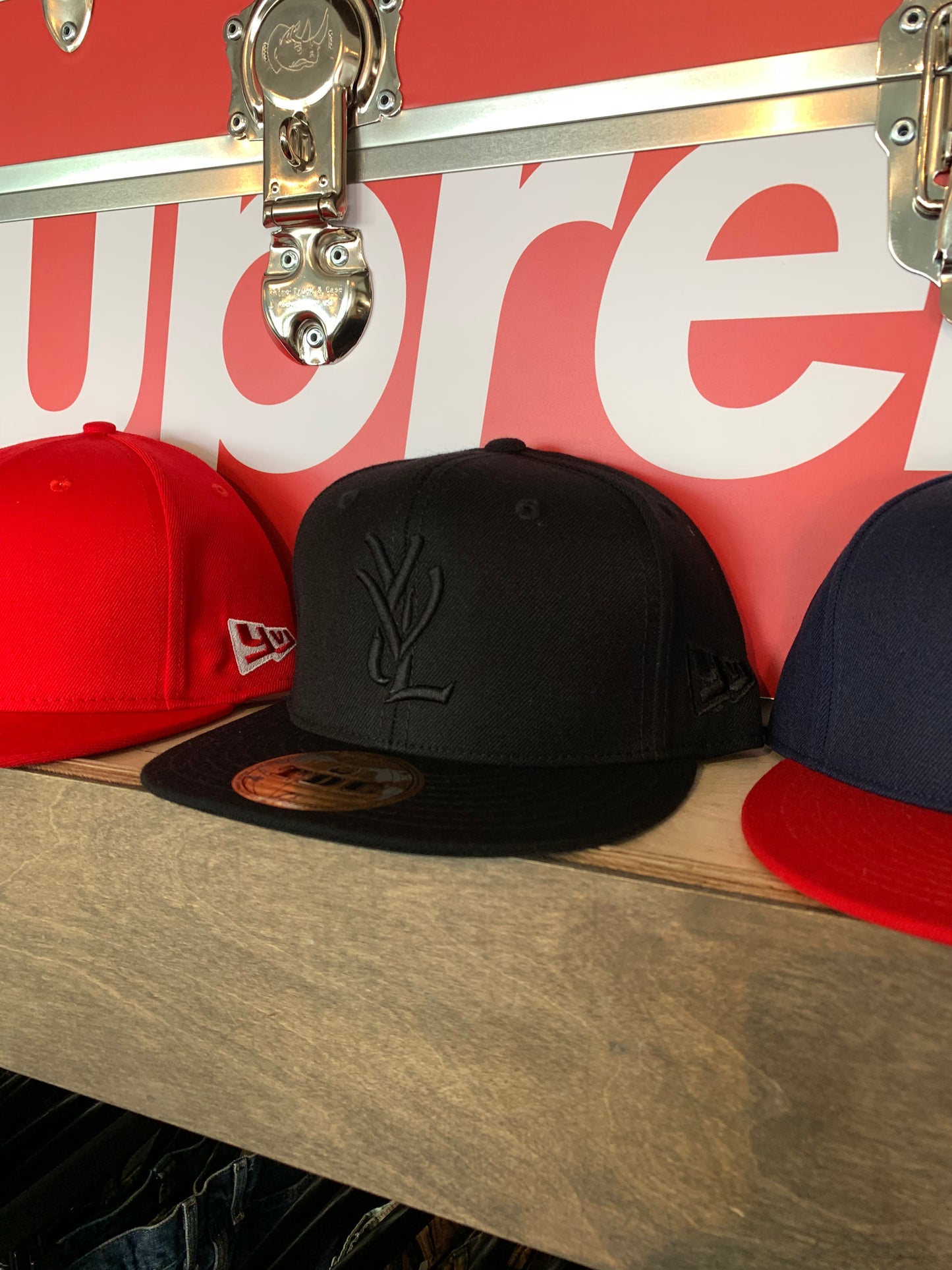 YVL Fitted Black (7 1/4) New