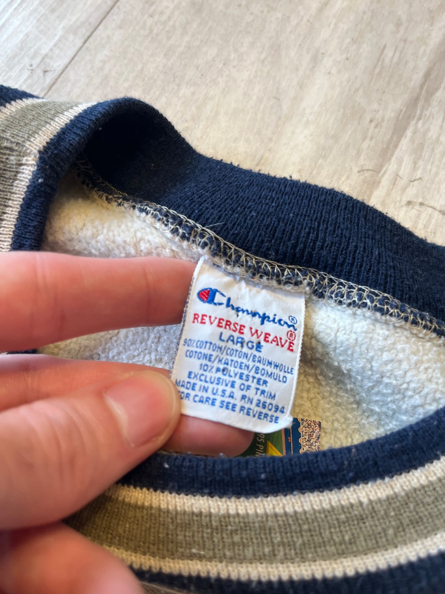 Vintage Champion Reverse Weave Crewneck (L)