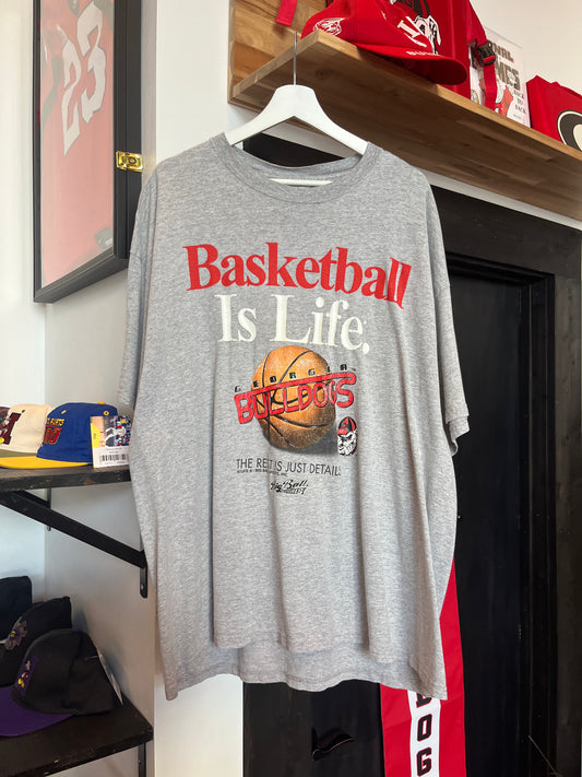 Vintage UGA Basketball Is Life Tee (2XL)