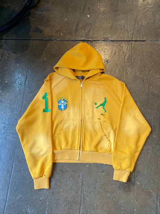 HMDD Brasil Zip Hoodie (XS) DS